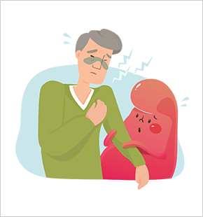 과다한 염분 섭취를 제한